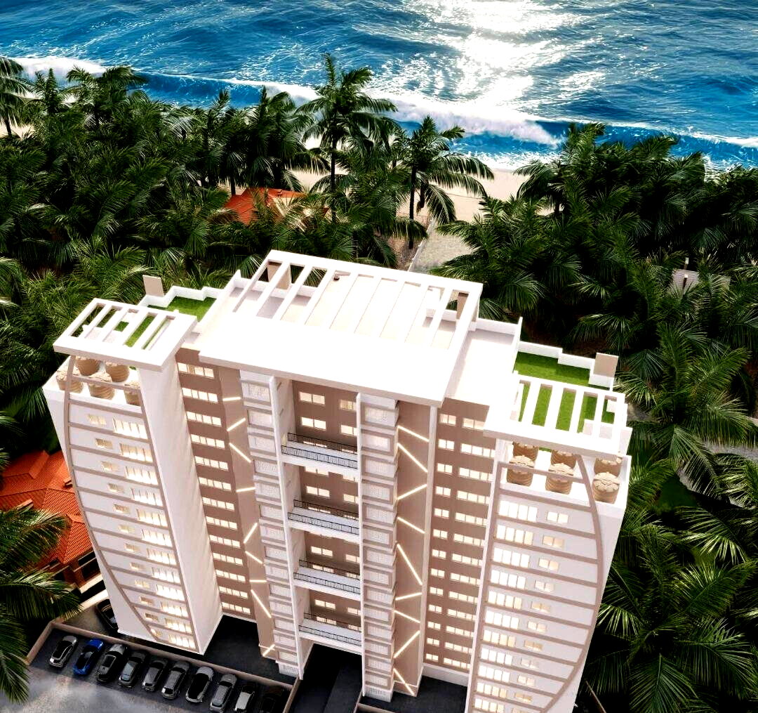3BR Beachside Apartment with Infinity Pool & Ocean Views - Nyali