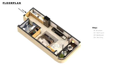 Executive Studios For Sale In Nyali (Off-plan Project) - Image 3