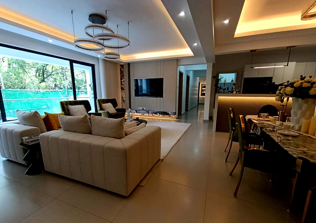 4BR All-Ensuite with Rooftop Terrace & City Views - Kilimani