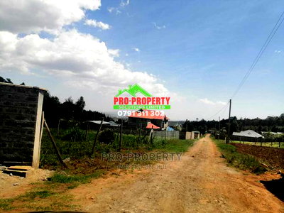 Prime 1/8 Acre Plot for Sale in Kikuyu, Kamangu. - Image 5