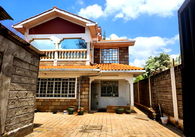1/8 Acre Townhouse with Garden - KSh 17M