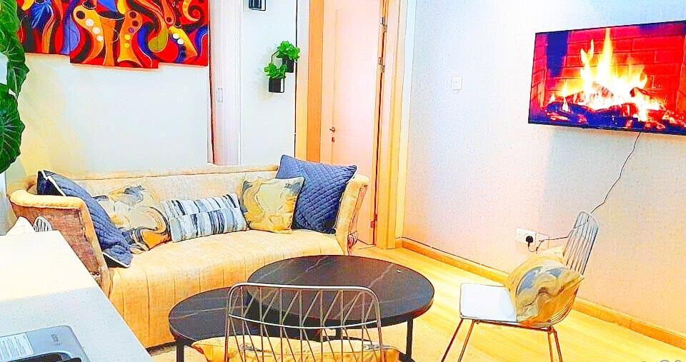 2nd Floor 1BR with Heated Pool & Gym - Kileleshwa