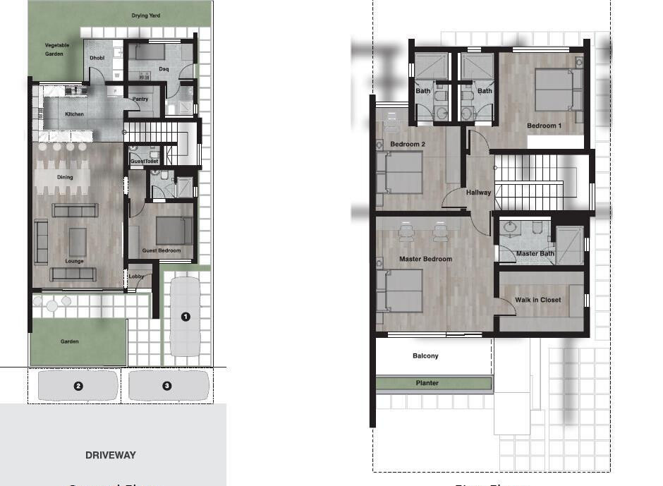 0.65 Acre Townhouse with Garden