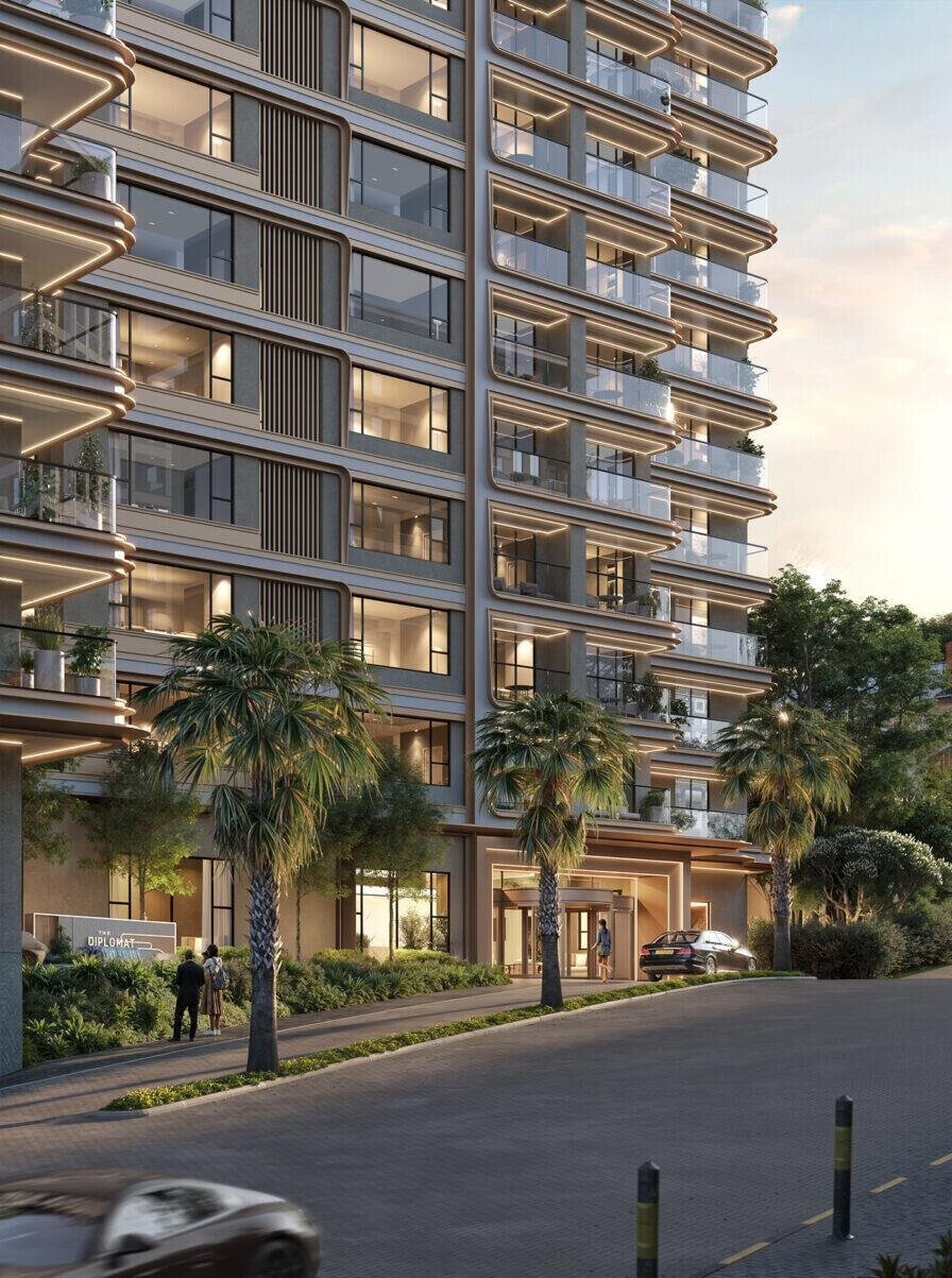 2BR Contemporary Apartment with Pool & Gym - Westlands