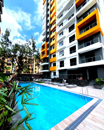5-Bed Penthouse with Heated Pool & DSQ - Kilimani