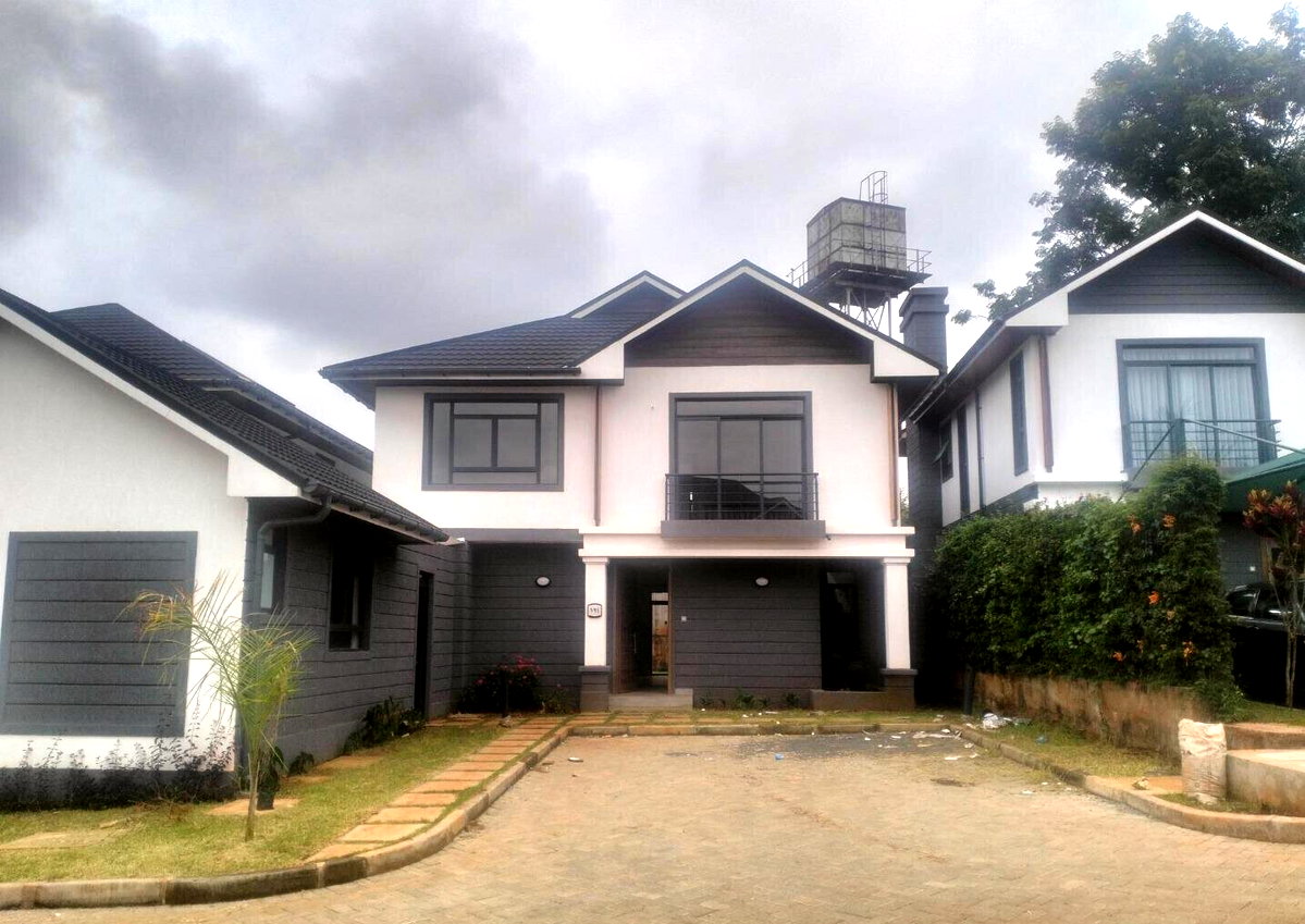 4BR Townhouse with DSQ & Beautiful Garden - Kiambu Gated Community
