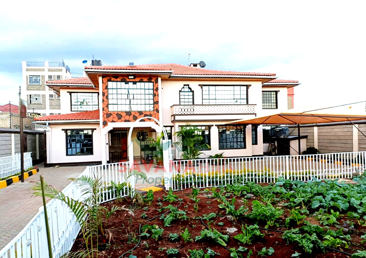 9-Bedroom Mansion on 0.25 Acre with Title Deed - Kitengela