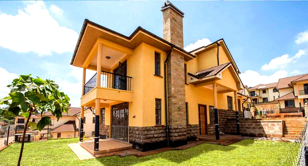 4BR All-Ensuite Maisonette with Borehole & Kindergarten - Loresho