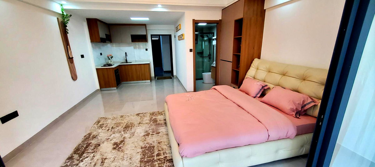 Studio with Park View & Pool Near JKIA - Syokimau
