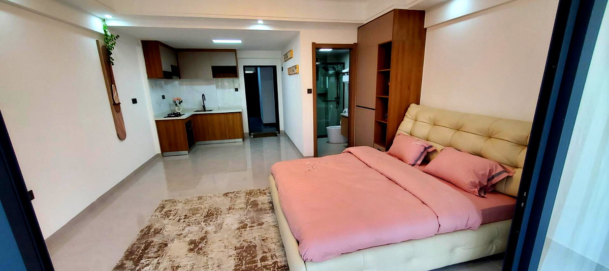 Studio with Park View & Pool Near JKIA - Syokimau