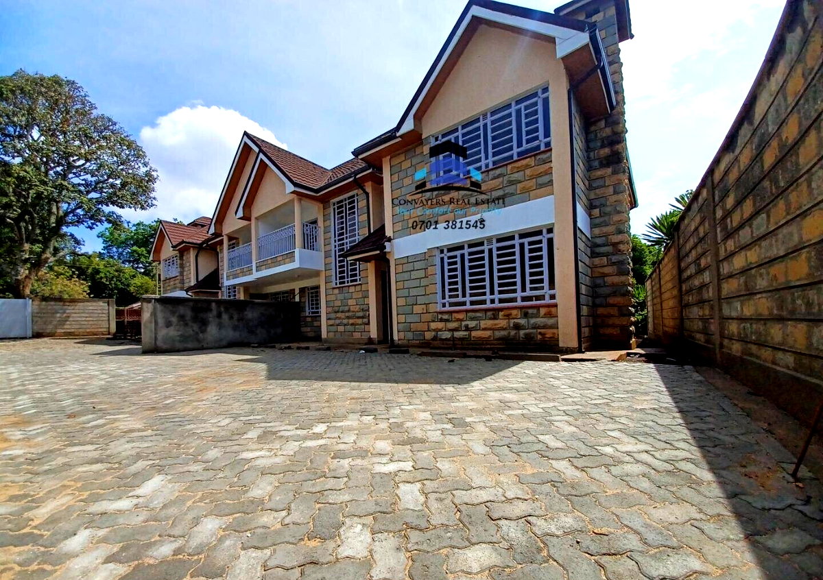 4BR Garden Home with Parking at KSh 150K