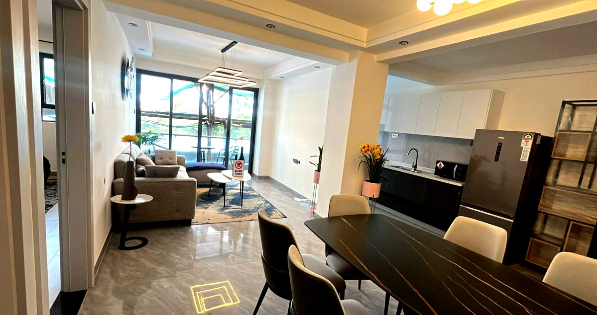 1BR with Custom Finishes & High-Speed Lifts - Kilimani