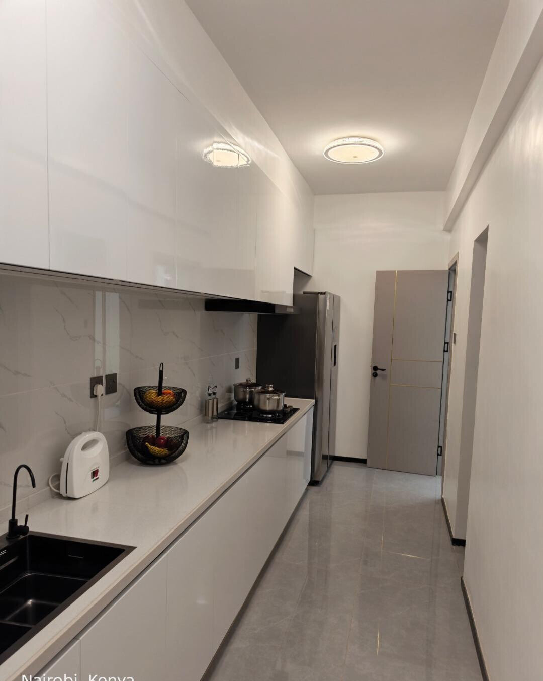 3BR Apartment with Rooftop Entertainment & Gym - Westlands