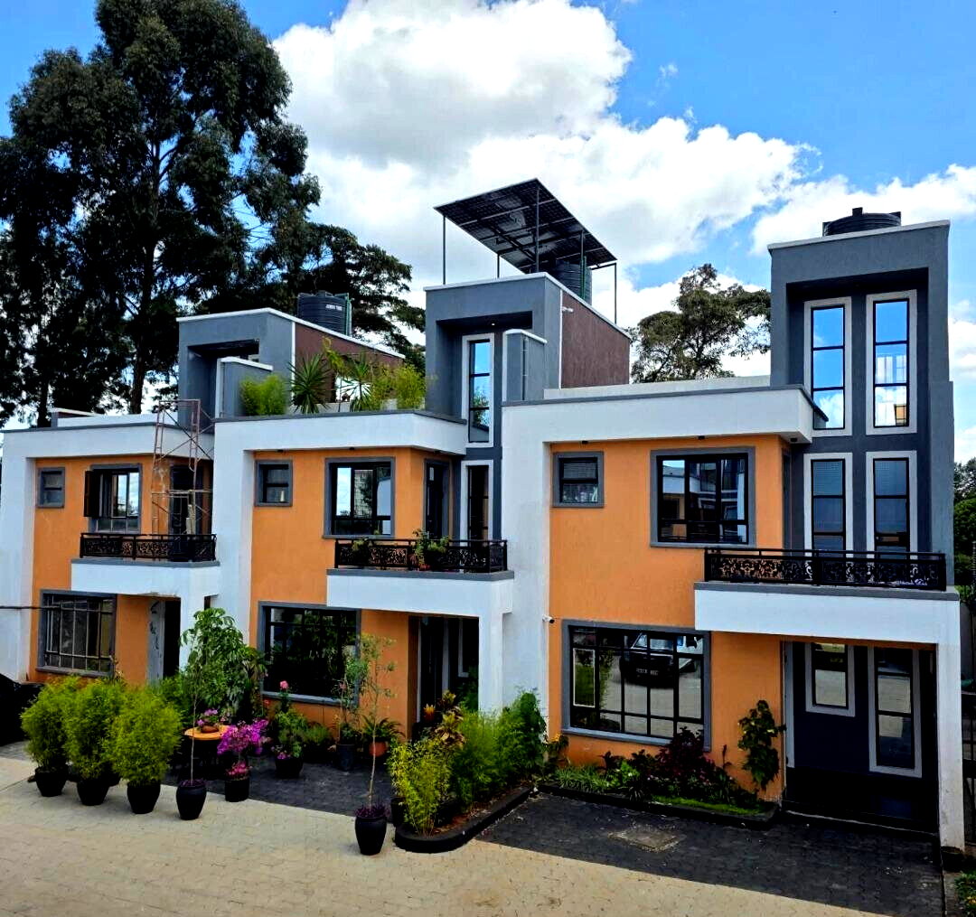 4BR All-Ensuite Townhouse with Rooftop Terrace - Lower Kabete