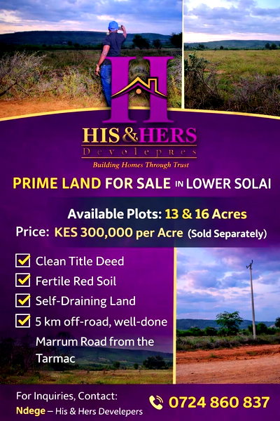 Farmland in Solai, Nakuru - Great Opportunity - Image 2