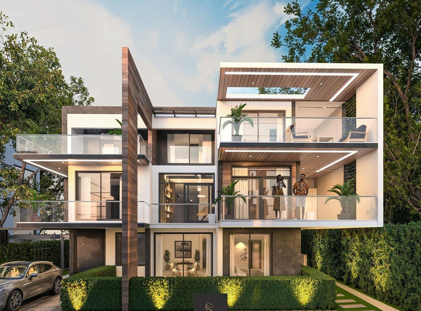 6-Bed Triplex Villa with DSQ & Private Garden - Lavington