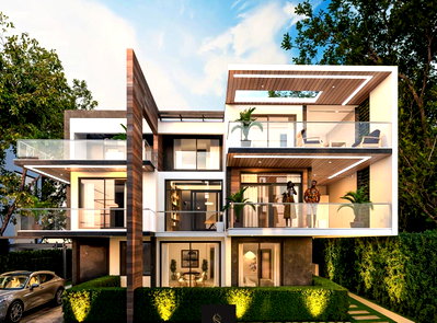 6-Bed Triplex Villa with DSQ & Private Garden - Lavington