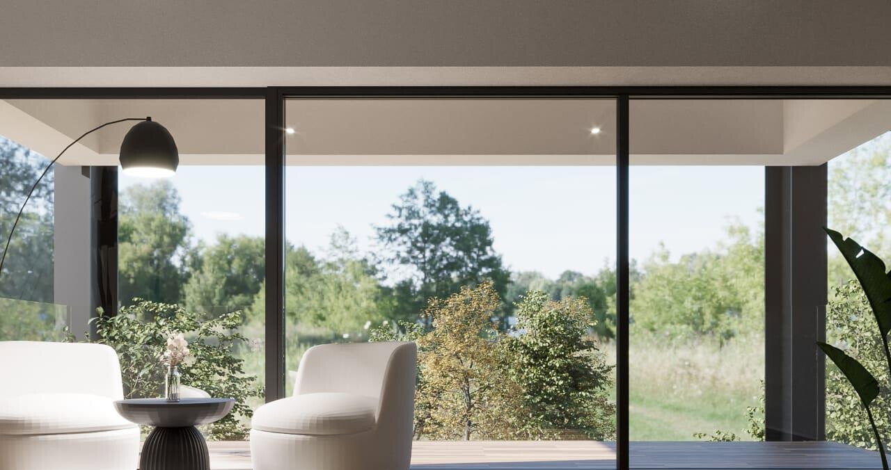 Sky-Lit Triple-Volume Lobby & Private Pool Villa – Karen