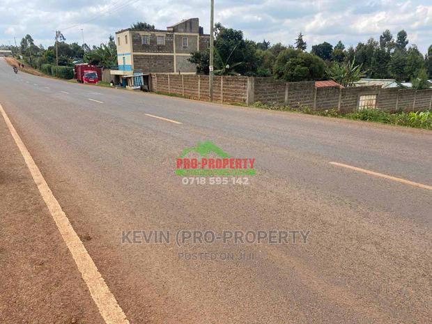 Plot for Sale on Tarmac in Kikuyu, Thigio.