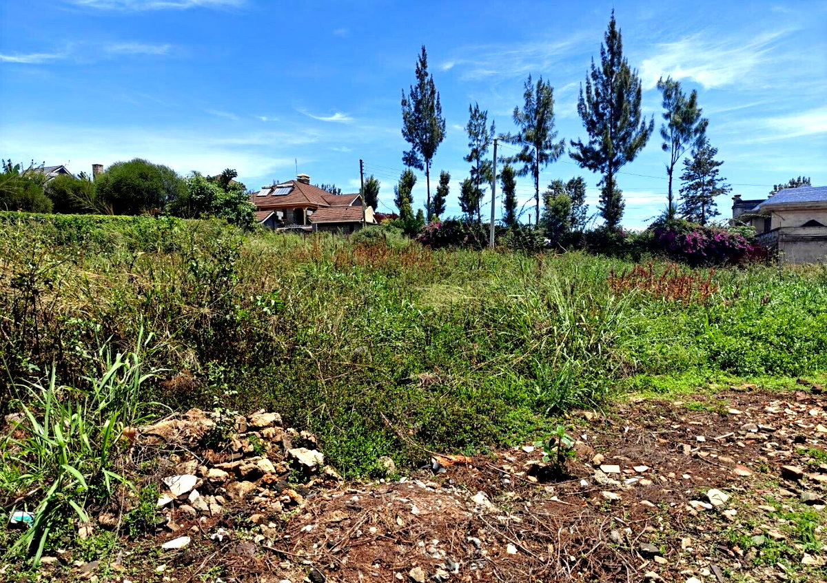Half Acre Garden Plot with Parking at KSh 45M