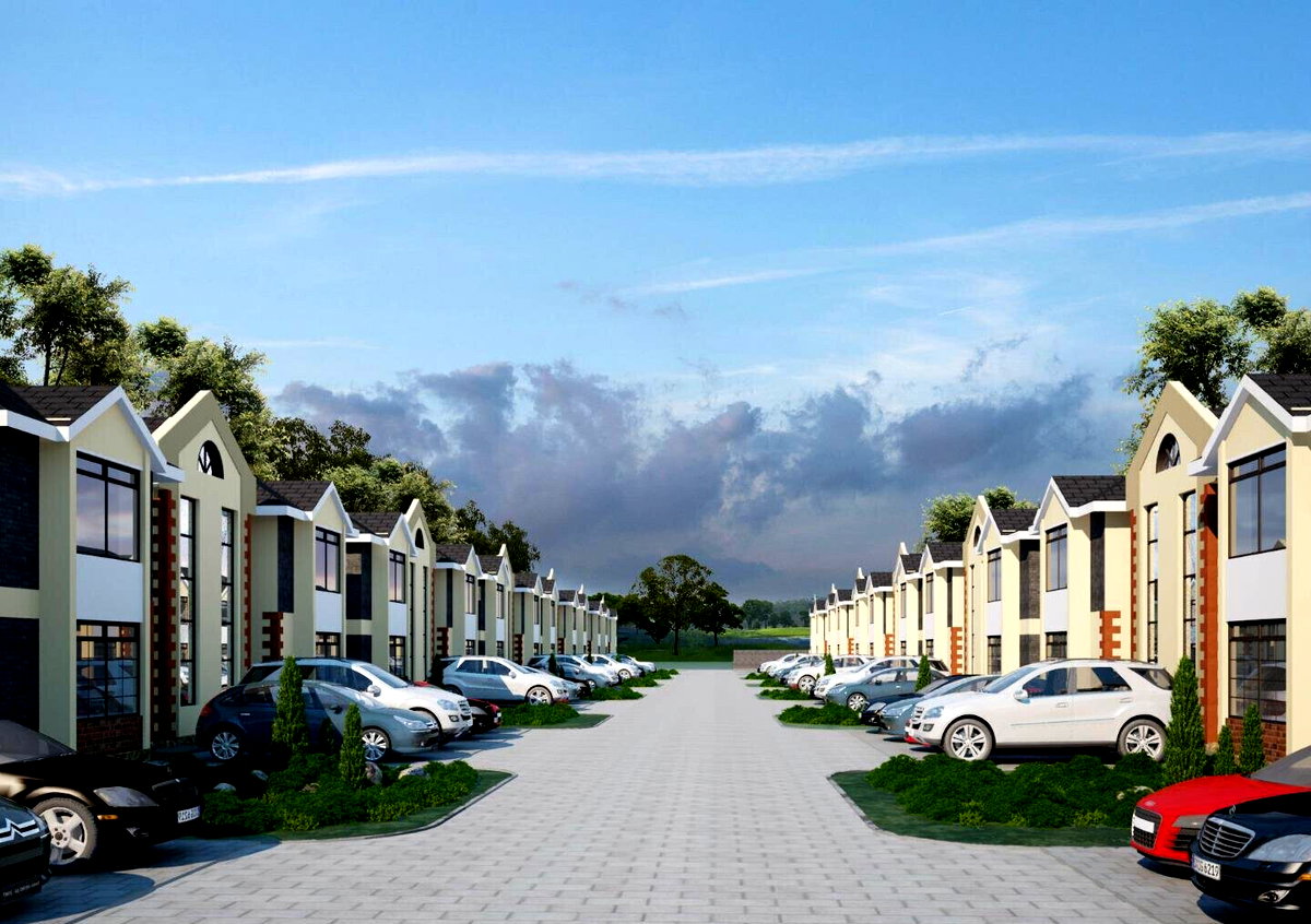 4 En-Suite Townhouse with Generator & Borehole - Syokimau Near JKIA