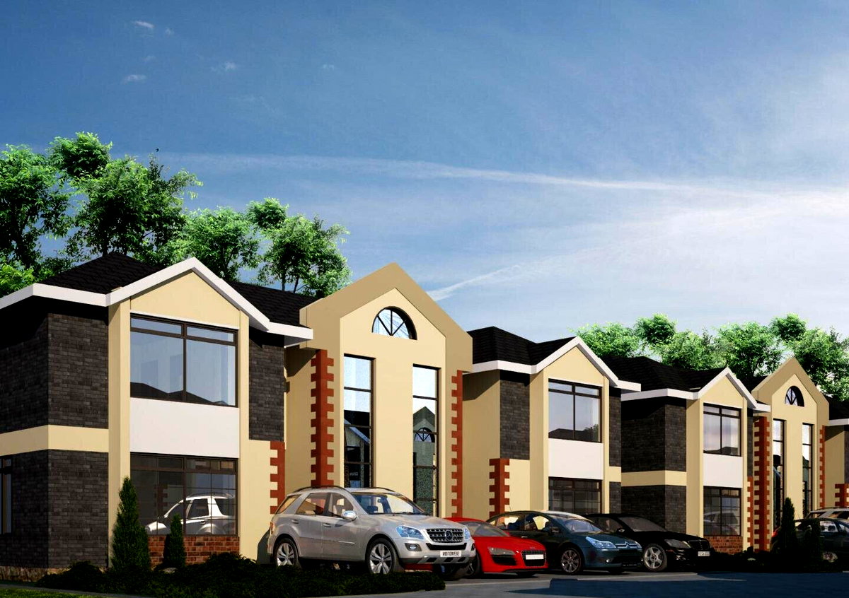 4 En-Suite Townhouse with Generator & Borehole - Syokimau Near JKIA