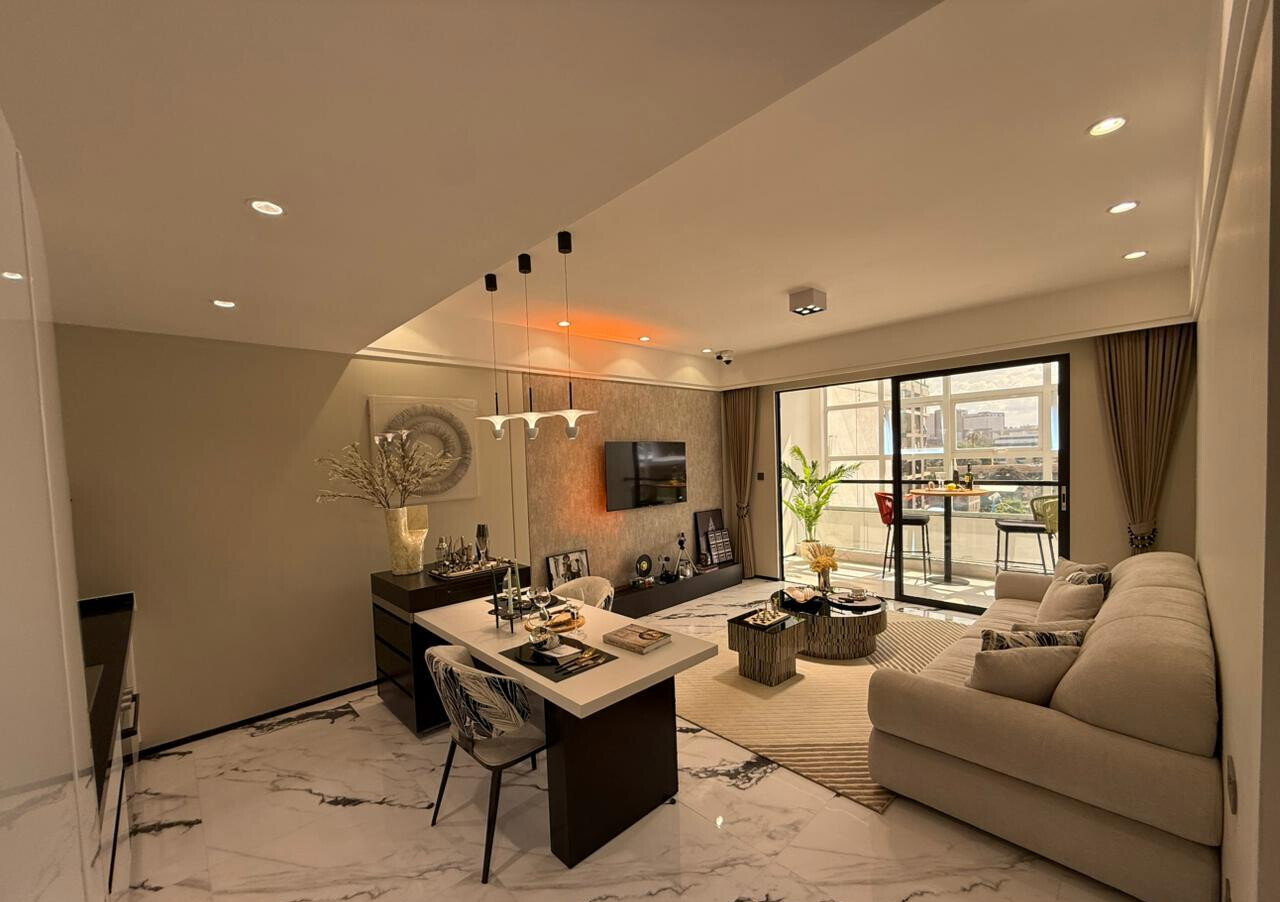3BR Luxury Apartment with High-Speed Lifts & Gym - Westlands