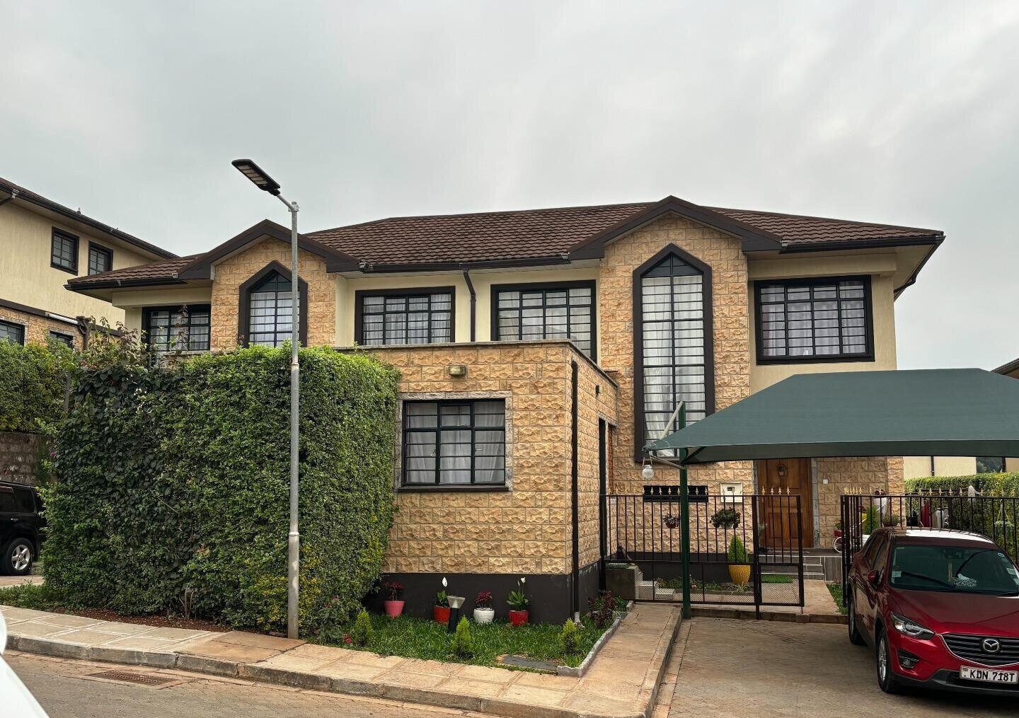 4BR Villa with Fireplace & 1/8 Acre Garden - Off Kiambu Road