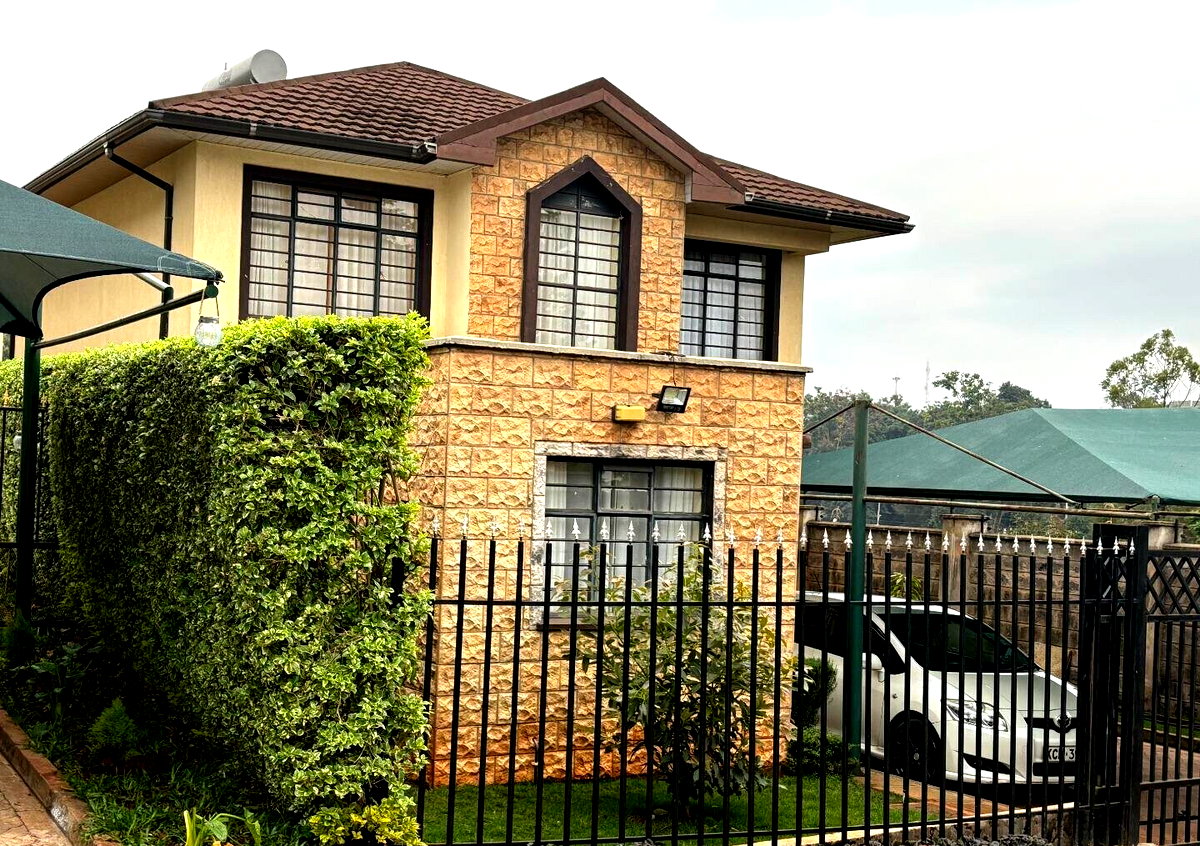 4BR Villa with Fireplace & 1/8 Acre Garden - Off Kiambu Road