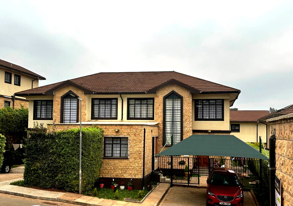 4BR Villa with Fireplace & 1/8 Acre Garden - Off Kiambu Road
