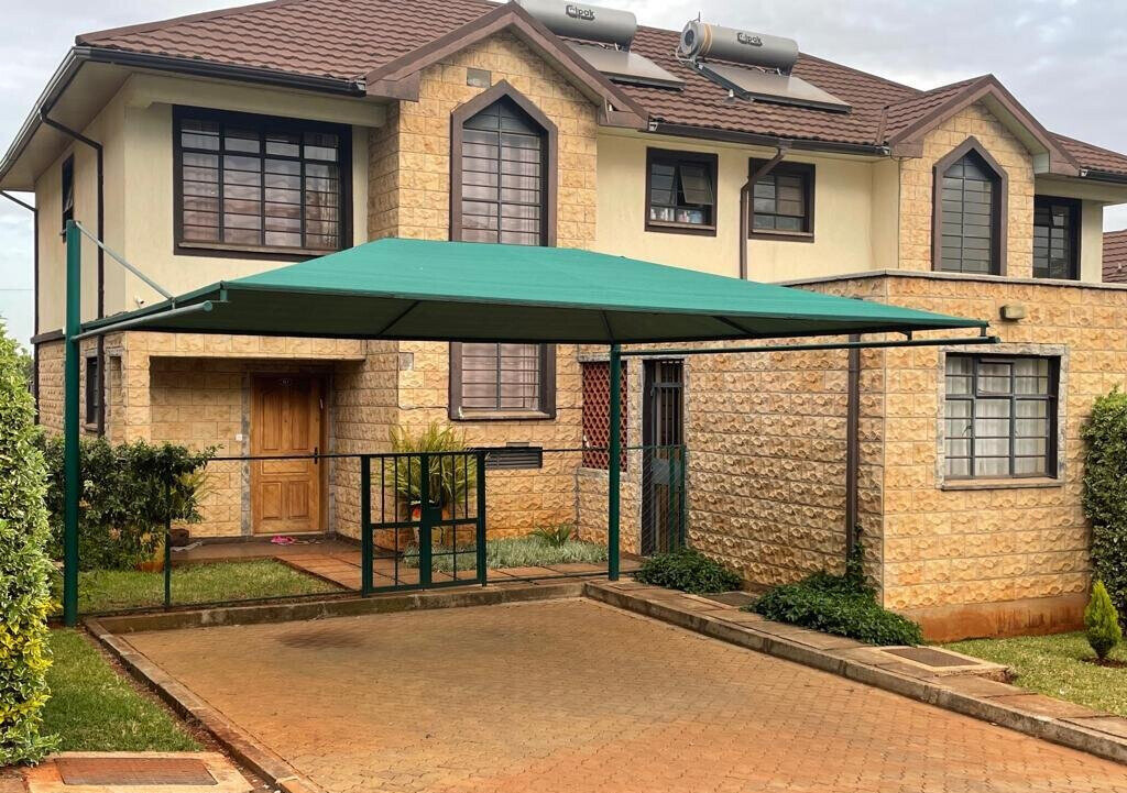 4BR Villa with Fireplace & 1/8 Acre Garden - Off Kiambu Road