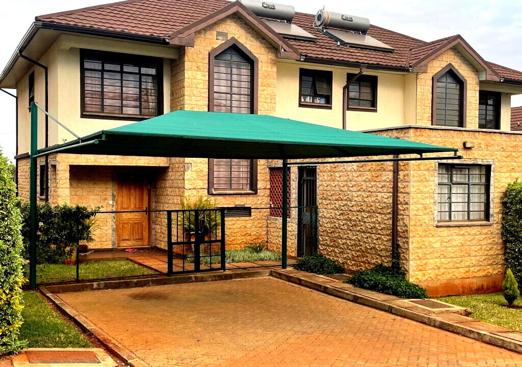 4BR Villa with Fireplace & 1/8 Acre Garden - Off Kiambu Road