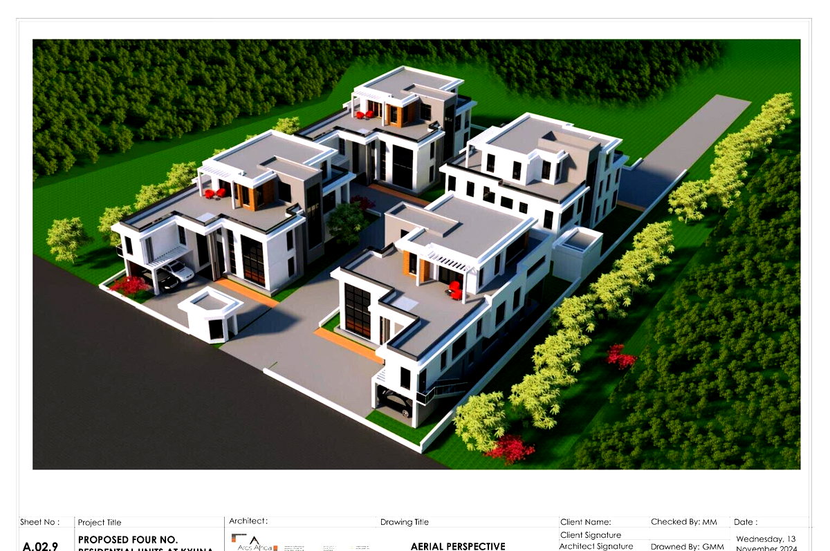 New-Build 5BR All-Ensuite Townhouse – Kyuna, Nairobi