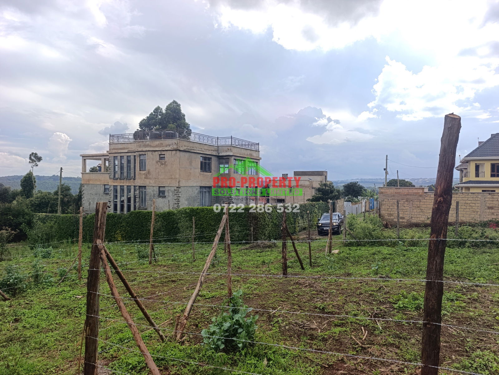 Gated 1/8 Acre with Ready Title - Muguga