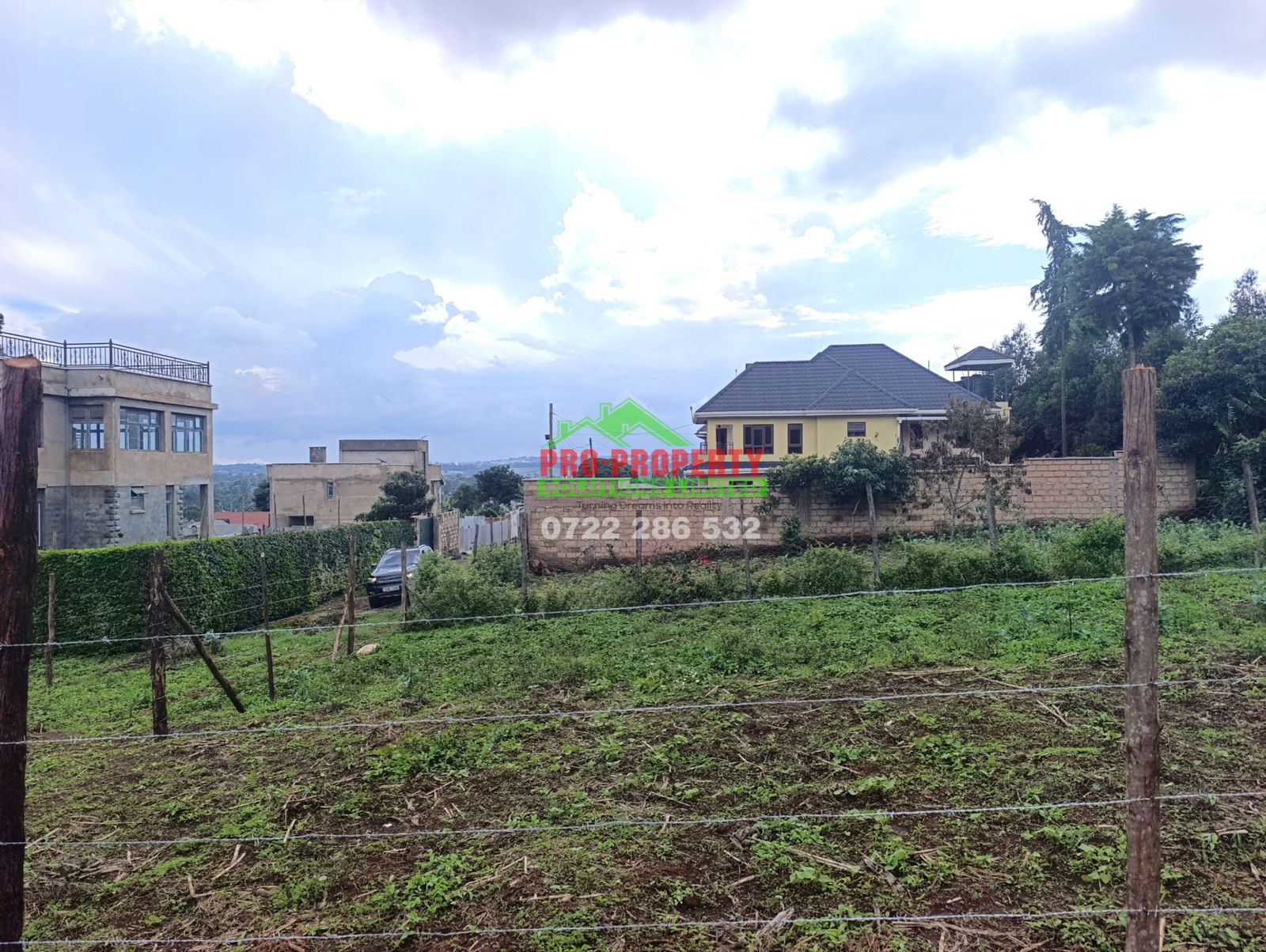 Gated 1/8 Acre with Ready Title - Muguga