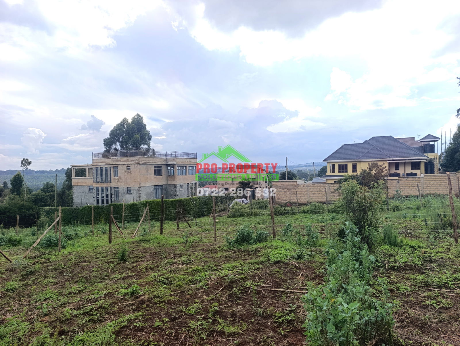 Gated 1/8 Acre with Ready Title - Muguga