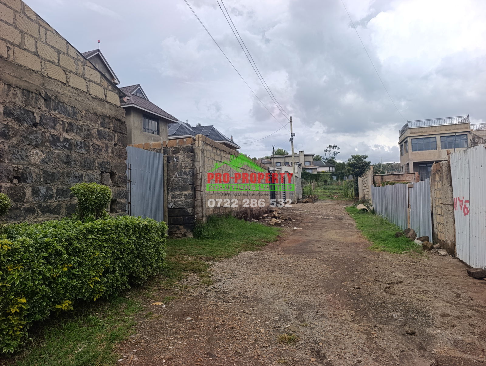 Gated 1/8 Acre with Ready Title - Muguga