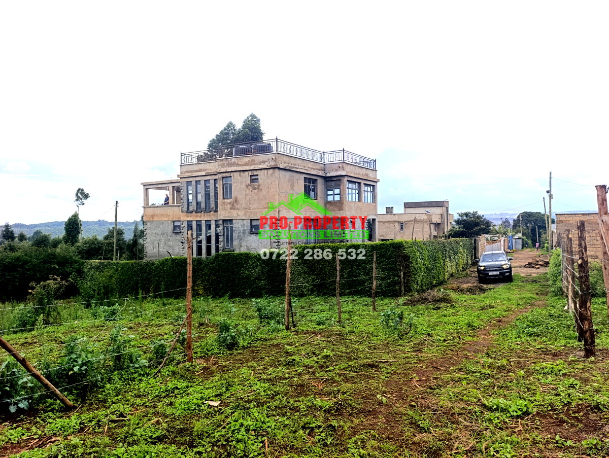 Gated 1/8 Acre with Ready Title - Muguga