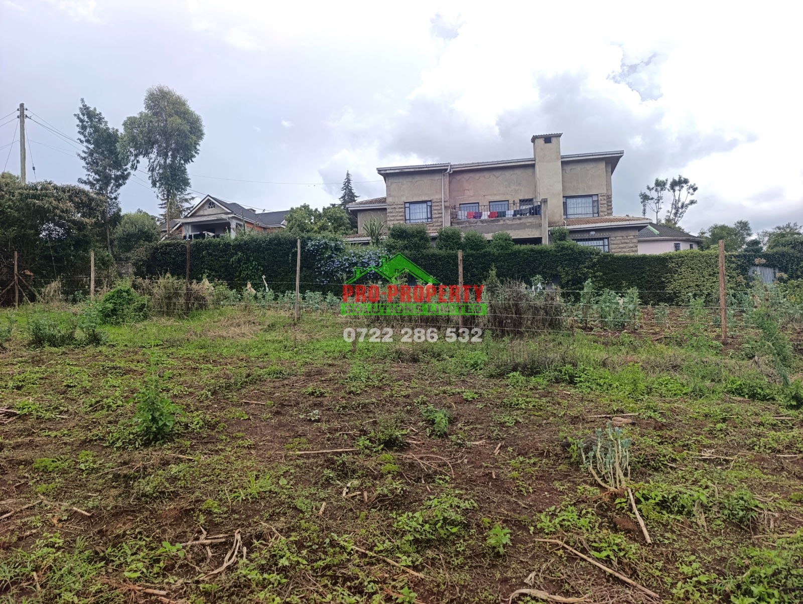 Gated 1/8 Acre with Ready Title - Muguga