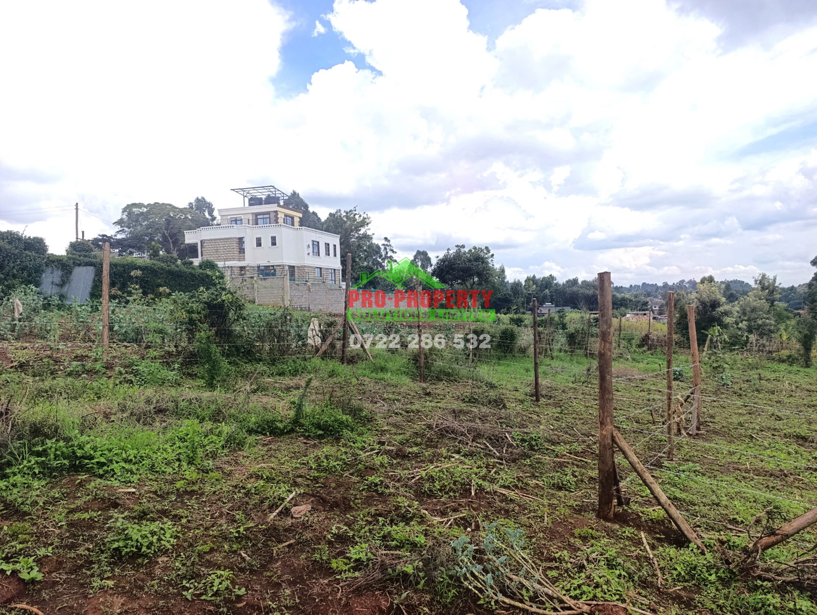 Gated 1/8 Acre with Ready Title - Muguga