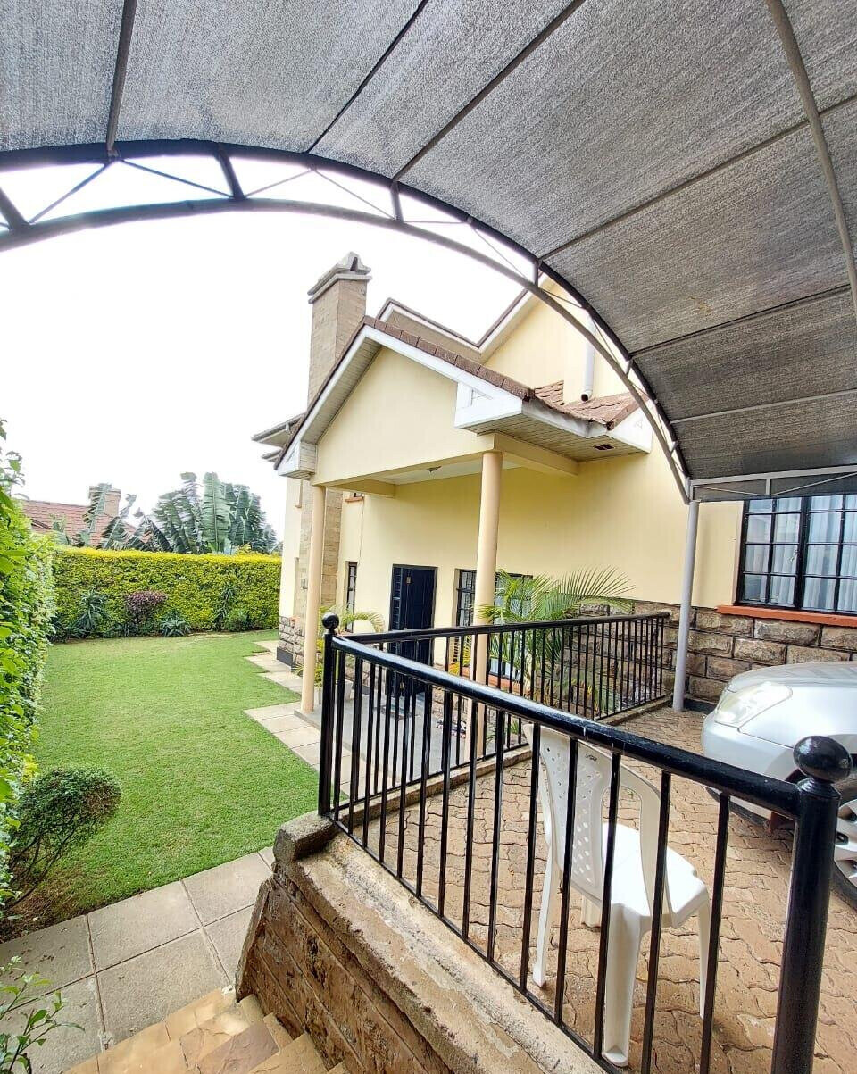 4BR Townhouse with Servant Quarters & Mature Garden - Loresho