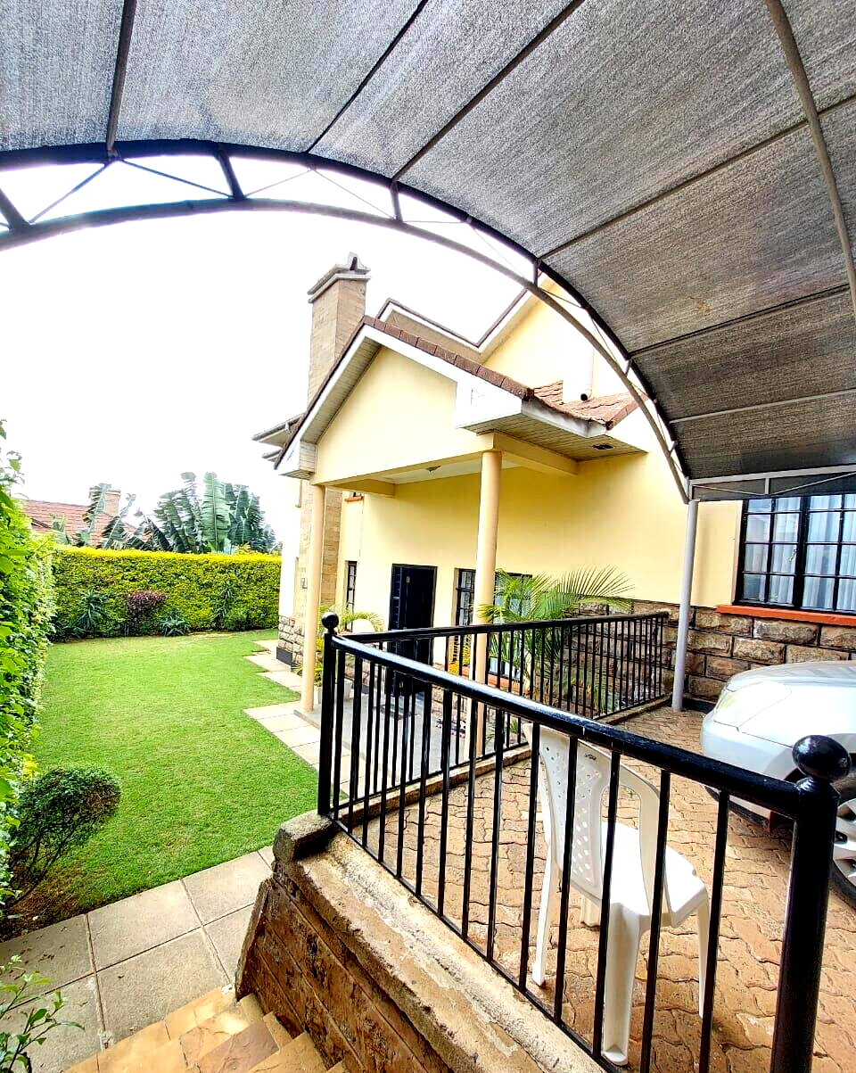 4BR Townhouse with Servant Quarters & Mature Garden - Loresho