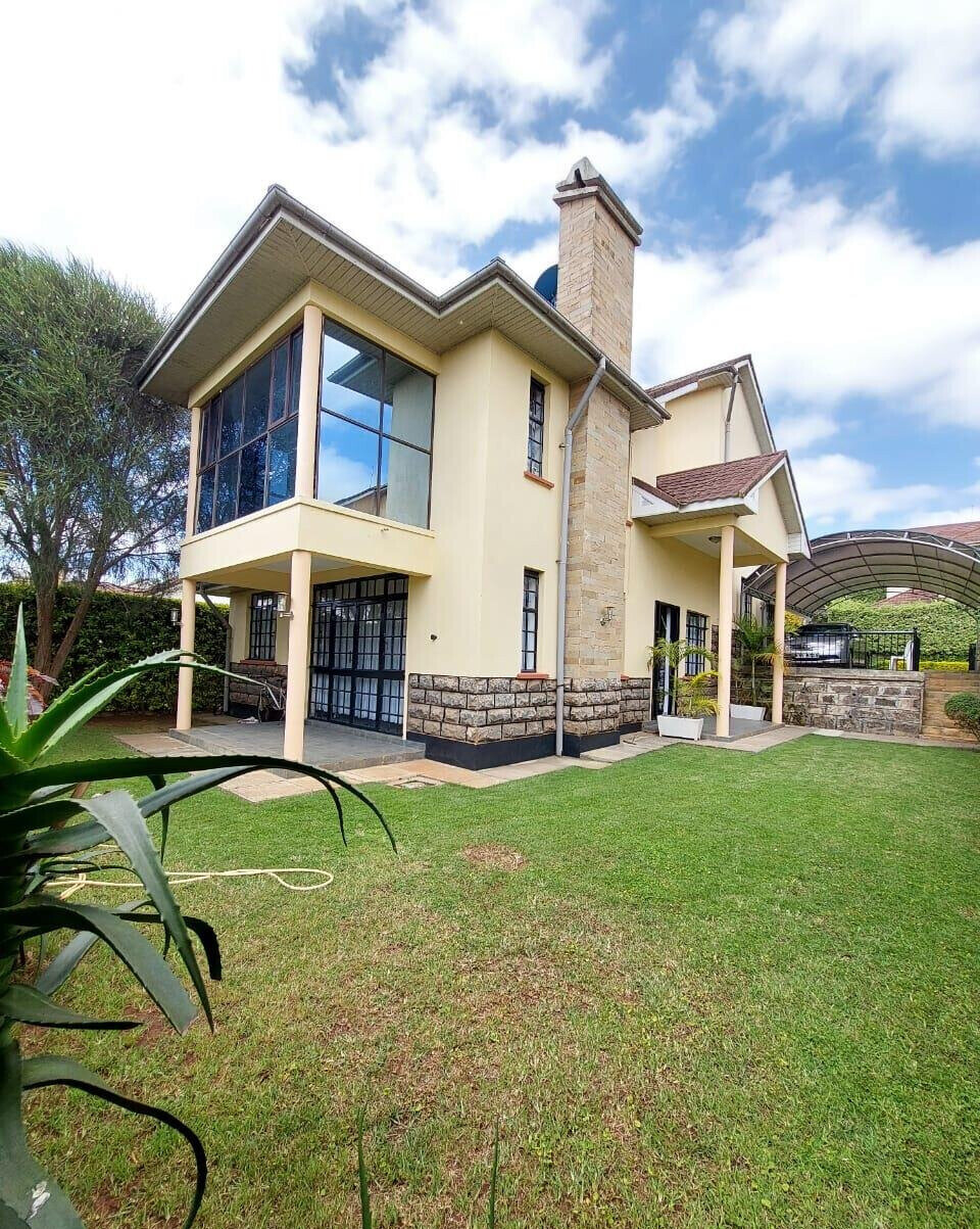 4BR Townhouse with Servant Quarters & Mature Garden - Loresho