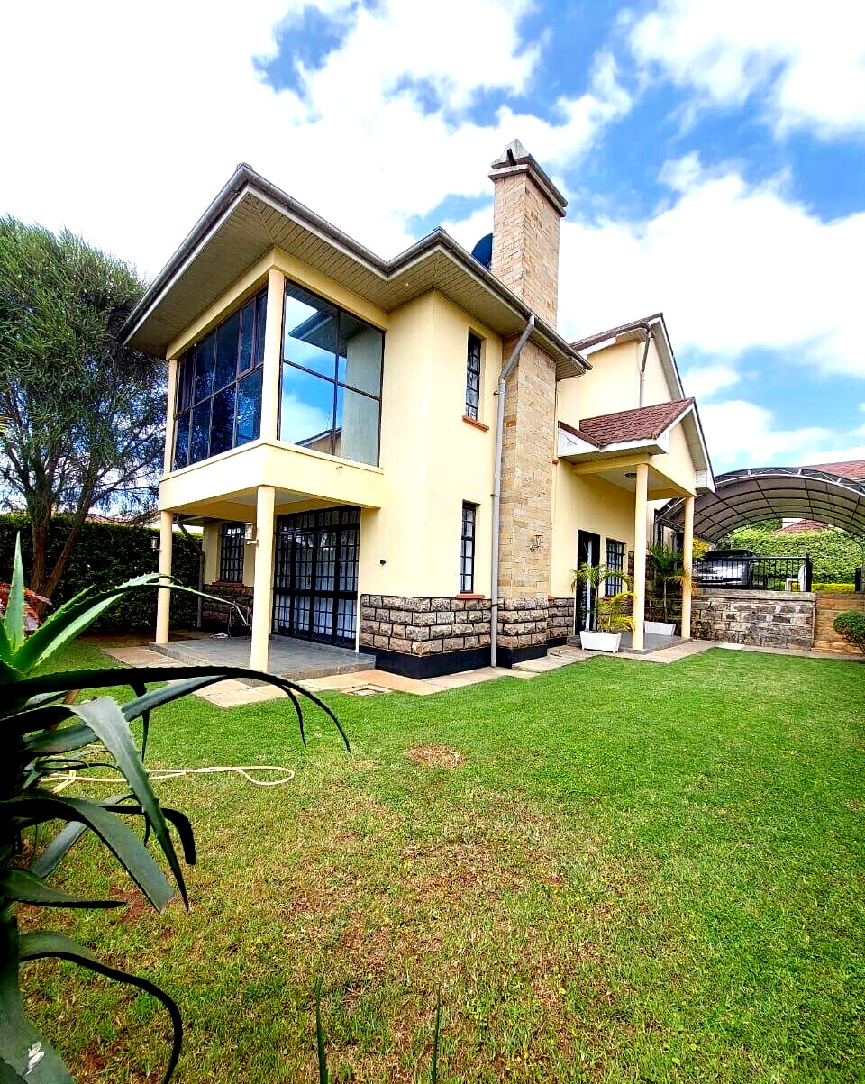 4BR Townhouse with Servant Quarters & Mature Garden - Loresho