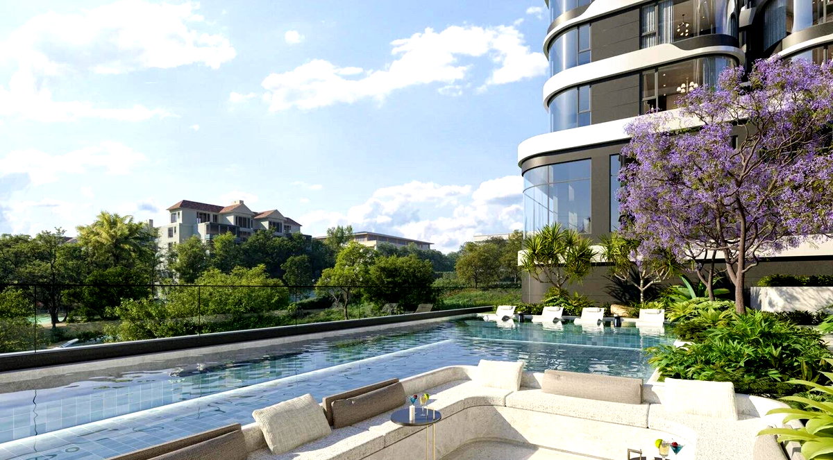 1BR Apartment with Heated Pool & Sky Garden - Lavington