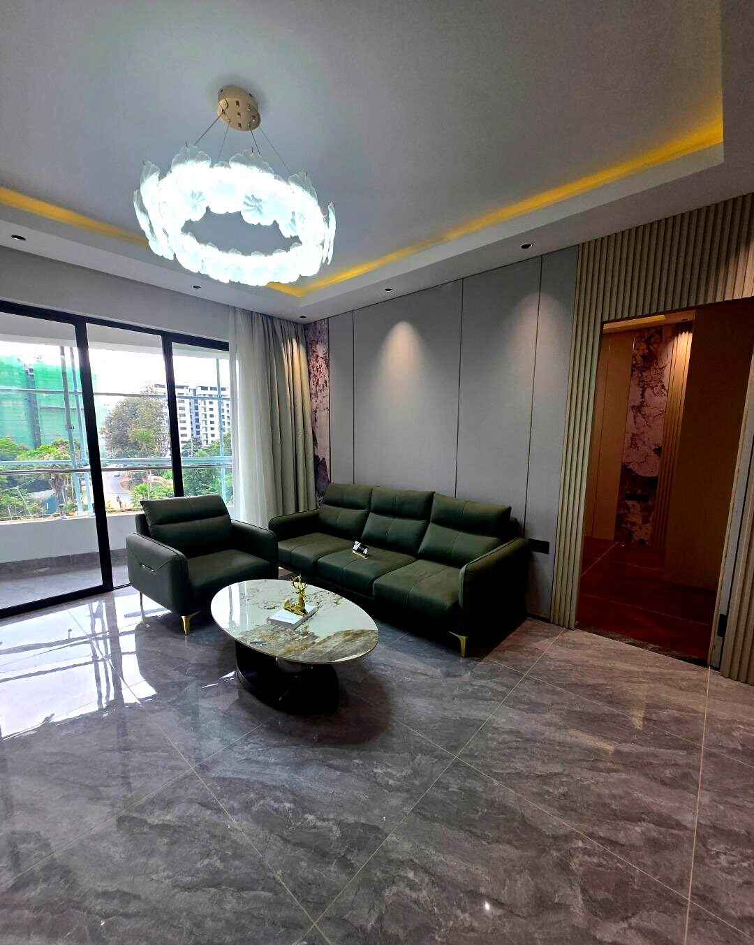 3BR + Study with 6m Balcony & Smart Lock - Kileleshwa