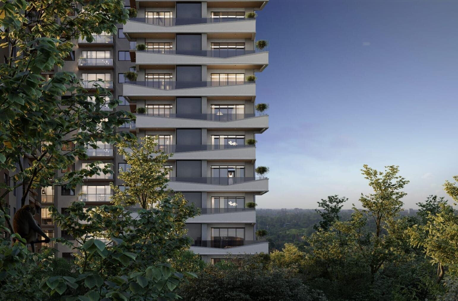 2BR Off-Plan with Infinity Pool & Courtyard Views - Westlands