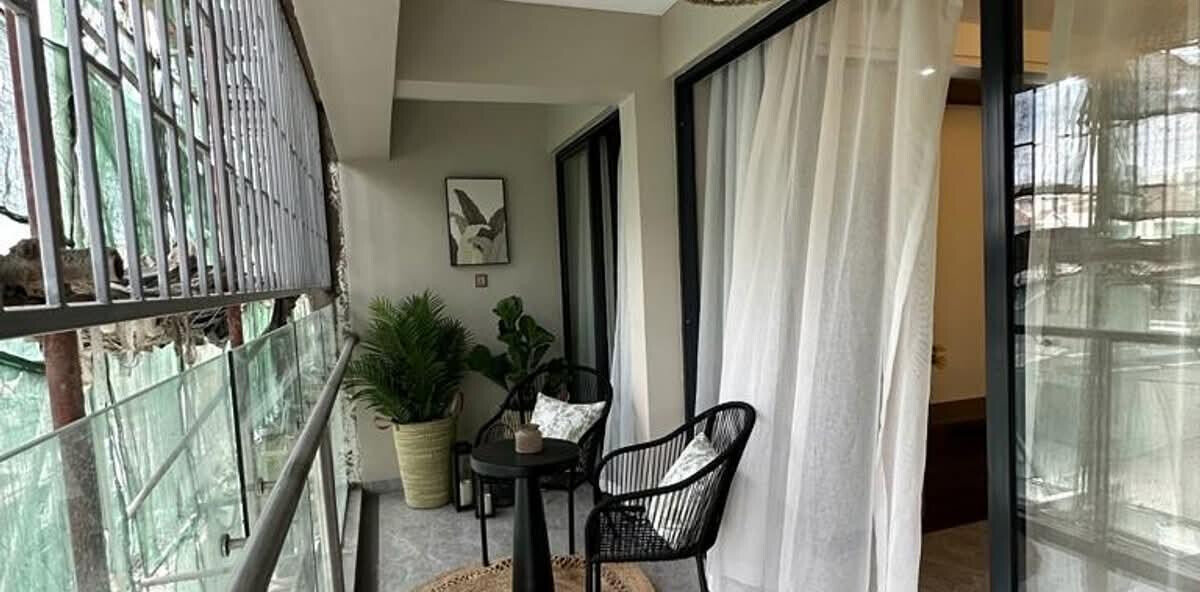 3BR with DSTV, Gym & Borehole - Kilimani