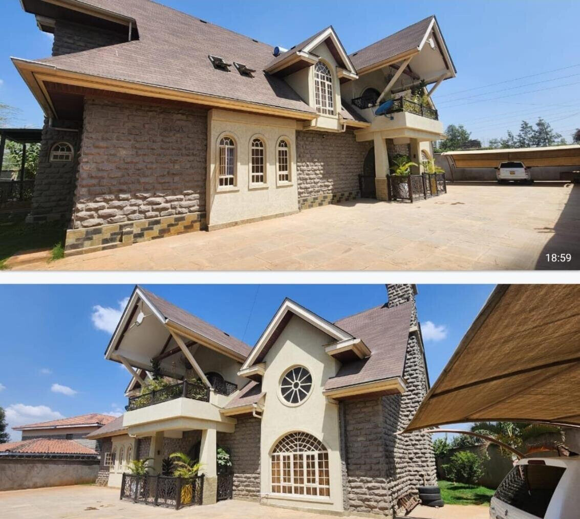 5BR All-Ensuite Townhouse with Perimeter Wall - Kitengela