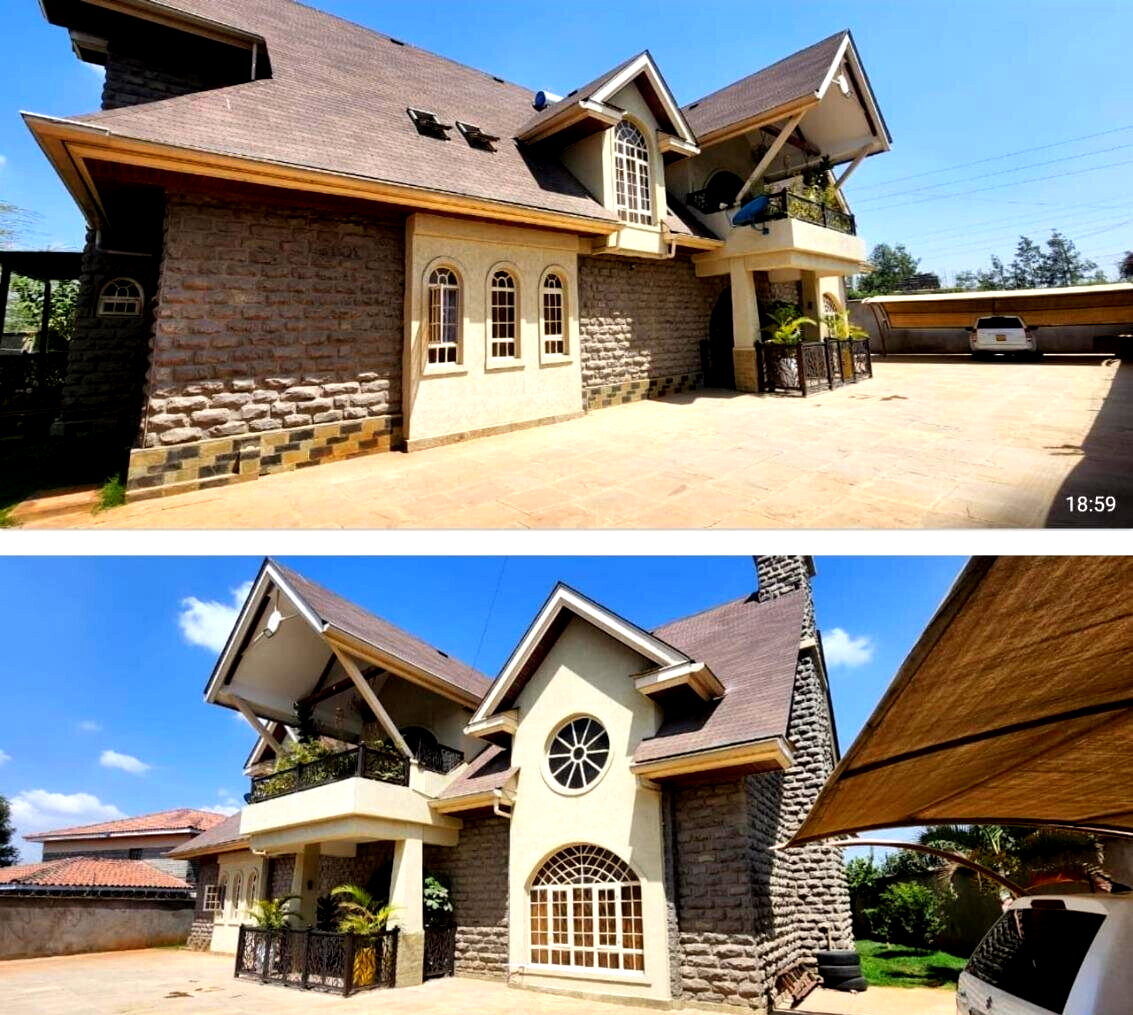 5BR All-Ensuite Townhouse with Perimeter Wall - Kitengela